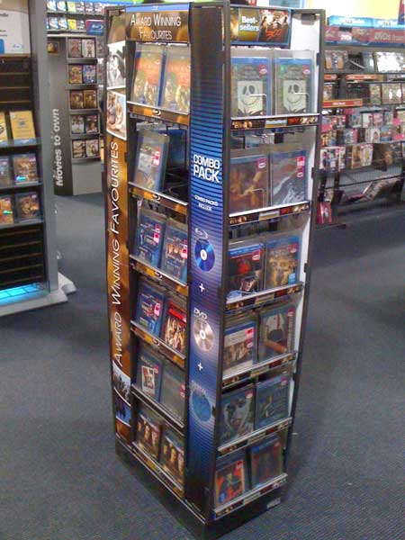 Wanrer Brothers Blu Zone - Colin Finkle Portfolio - In Store Blitz