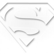 Superman debossed symbol