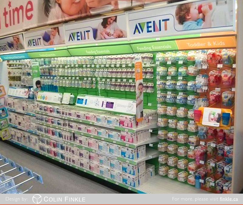 Photo of AVENT section in Babies 'R' Us