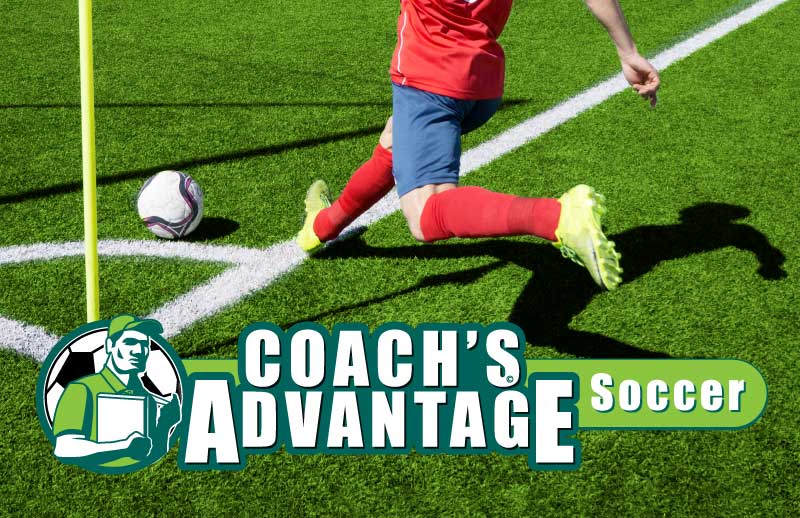 Coach's Advantage Soccer horizontal logo