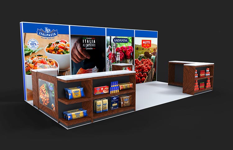 Italpasta Tradeshow Booth Design