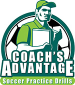 Coach's Advantage Soccer Practice Drills logo